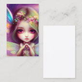 Chibi Mädchen Visitenkarte (Vorne/Hinten)