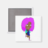 Chibi Magnet (Vorderseite/Rückseite)