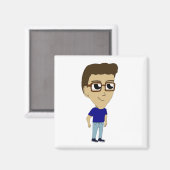 Chibi Magnet (Vorderseite/Rückseite)