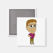 Chibi Magnet (Vorderseite/Rückseite)