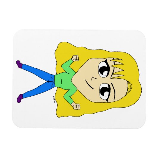 Chibi Magnet (Horizontal)