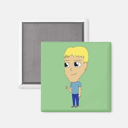 Chibi Magnet (Vorderseite/Rückseite)