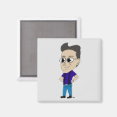 Chibi Magnet (Vorderseite/Rückseite)