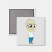 Chibi Magnet (Vorderseite/Rückseite)