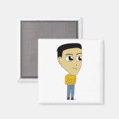 Chibi Magnet (Vorderseite/Rückseite)