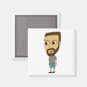 Chibi Magnet (Vorderseite/Rückseite)