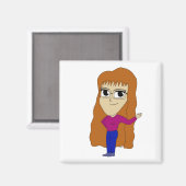 Chibi Magnet (Vorderseite/Rückseite)