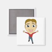 Chibi Magnet (Vorderseite/Rückseite)
