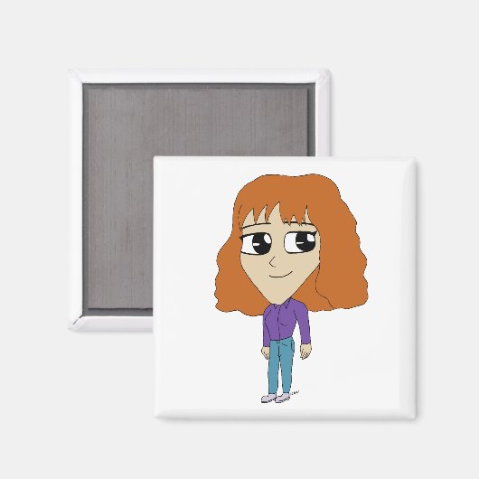 Chibi Magnet (Vorderseite/Rückseite)