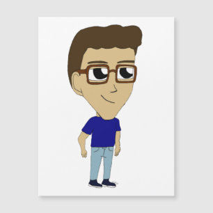 Chibi-Magnet Magnetkarte