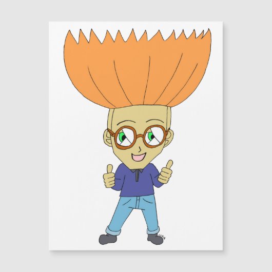 Chibi Magnetkarte (Vorderseite)