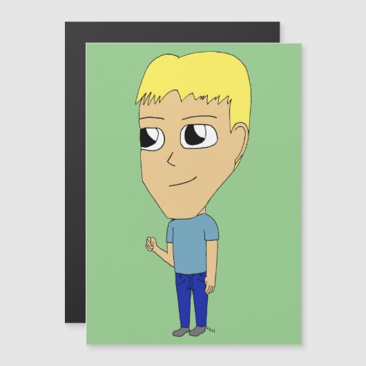 Chibi Magnetkarte (Vorne/Hinten)