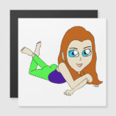 Chibi Magnetkarte (Vorne/Hinten)
