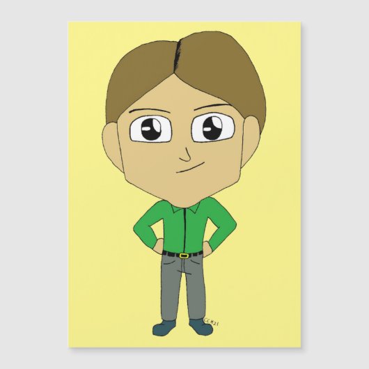 Chibi Magnetkarte (Vorderseite)
