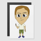 Chibi Magnetkarte (Vorne/Hinten)