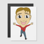 Chibi Magnetkarte (Vorne/Hinten)
