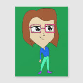Chibi Magnetkarte (Vorderseite)