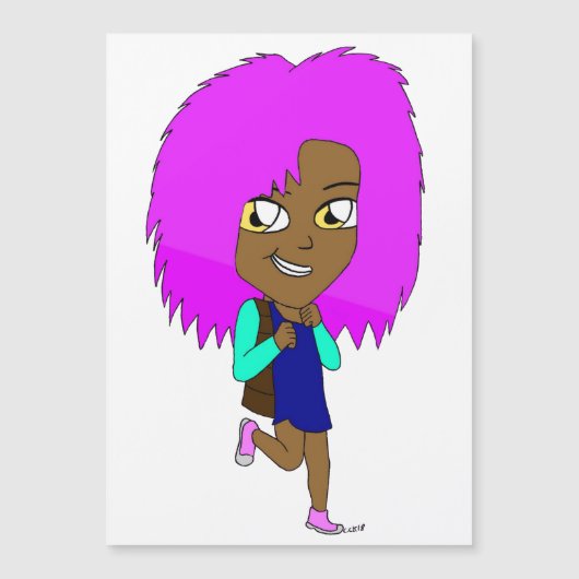 Chibi Magnetkarte (Vorderseite)