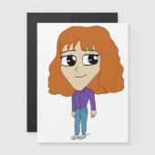 Chibi Magnetkarte (Vorne/Hinten)