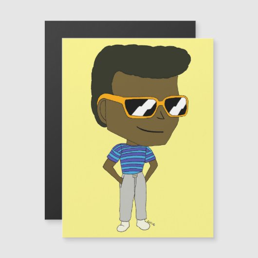 Chibi Magnetkarte (Vorne/Hinten)