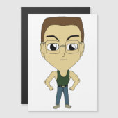 Chibi Magnetkarte (Vorne/Hinten)