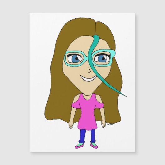 Chibi Magnetkarte (Vorderseite)