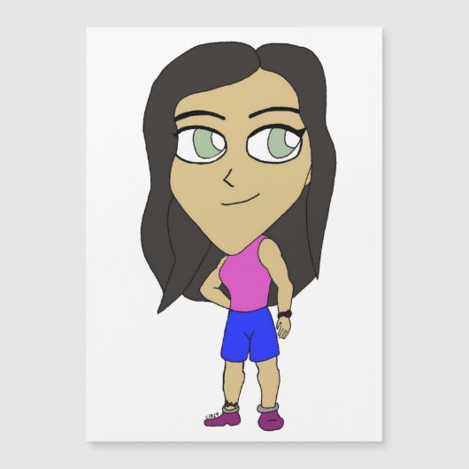 Chibi Magnetkarte (Vorderseite)