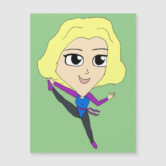 Chibi Magnetkarte (Vorderseite)