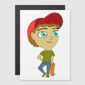 Chibi Magnetkarte (Vorne/Hinten)
