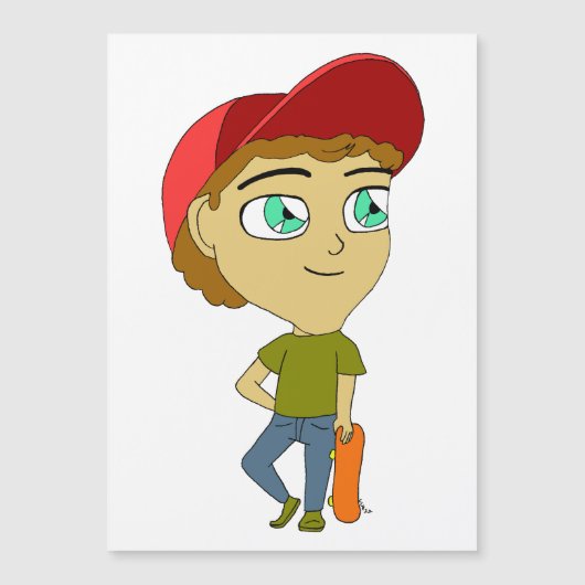 Chibi Magnetkarte (Vorderseite)