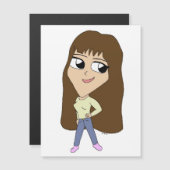Chibi Magnetkarte (Vorne/Hinten)