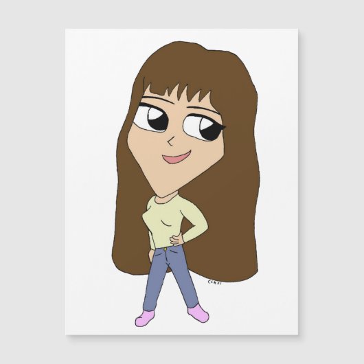 Chibi Magnetkarte (Vorderseite)