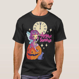 Chibi märchenhafte Kürbiskürbis halloween T-Shirt