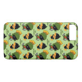 Chibi MARVIN THE MARTIAN™ & DAFFY DUCK™ Case-Mate iPhone Hülle (Rückseite (Horizontal))