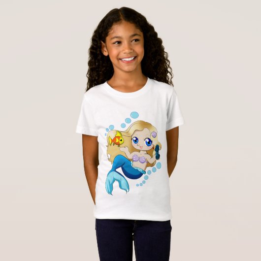 Chibi Mermaid Jr T-Shirt (Vorne ganz)