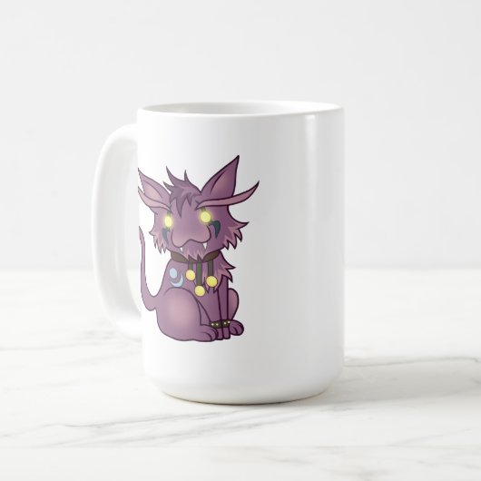 Chibi Miezekatze Kaffeetasse (Vorderseite Links)