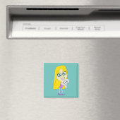 Chibi mit einem Jungtier Magnet (In Situ (Geschirrspüler))