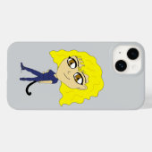 Chibi mit einer Katze wie Schwanz Case-Mate iPhone Hülle (Rückseite (Horizontal))