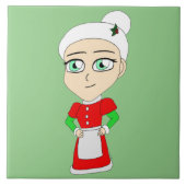 chibi mrs claus fliese (Vorderseite)