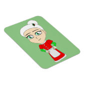 chibi mrs claus magnet (Rechte Seite)