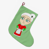 Chibi mrs großer weihnachtsstrumpf (Vorderansicht (hängend))
