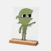 Chibi-Mumie Acrylschild (Winkel)