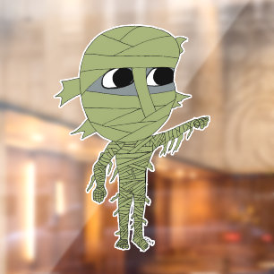 Chibi-Mumie Fensteraufkleber