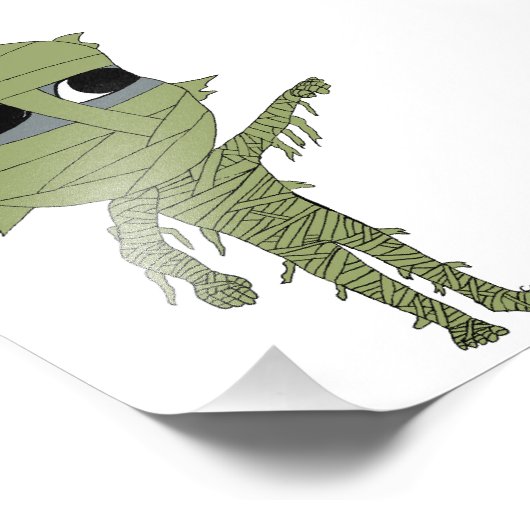 Chibi-Mumie Fotodruck (Ecke)