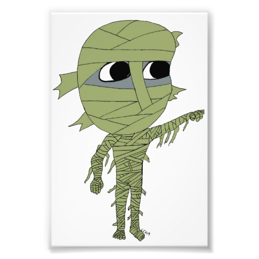 Chibi-Mumie Fotodruck (Vorne)