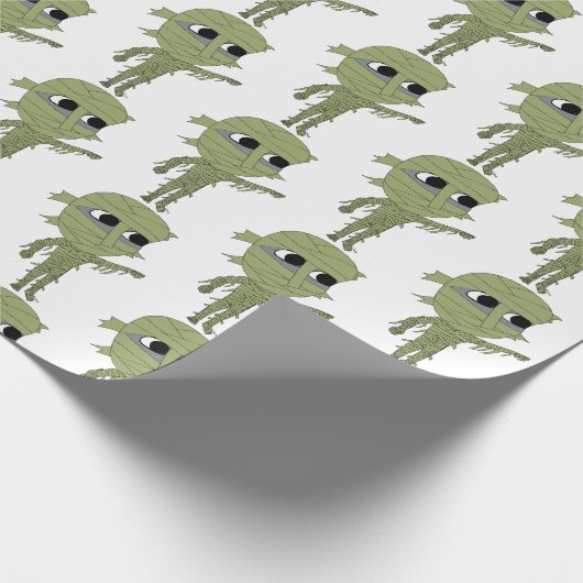 Chibi-Mumie Geschenkpapier (Ecke)