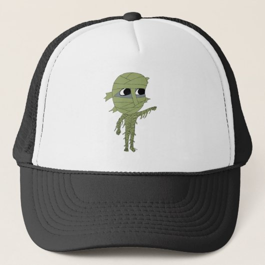 Chibi-Mumie Truckerkappe (Vorderseite)