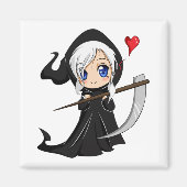 Chibi Nivian Magnet - Die Sensenmann (Vorne)