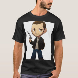Chibi Osteuropäischer Straßenüberlebender T-Shirt