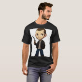 Chibi Osteuropäischer Straßenüberlebender  T-Shirt (Vorne ganz)